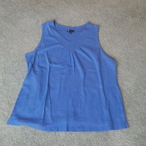 Corn flower blue tank top